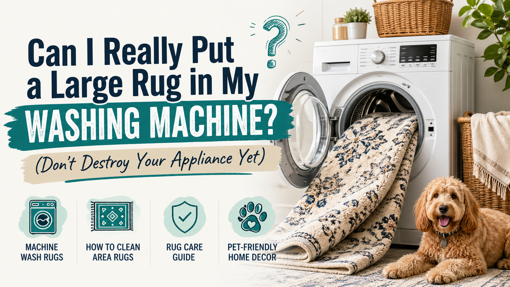 Can I Really Put a Large Rug in My Washing Machine? (Don’t Destroy You ...