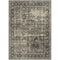 Kingston Persian Vintage Brown Short Pile Distressed Washable Rug