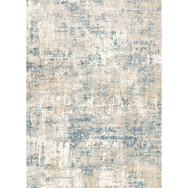 Reverie Modern Abstract Brown Washable Area Rug