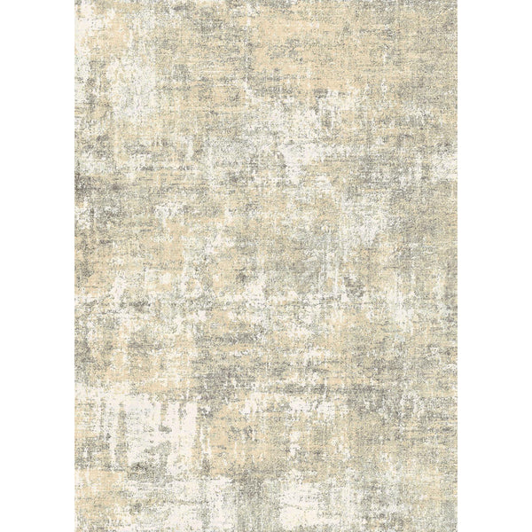 Reverie Modern Abstract Beige Washable Area Rug