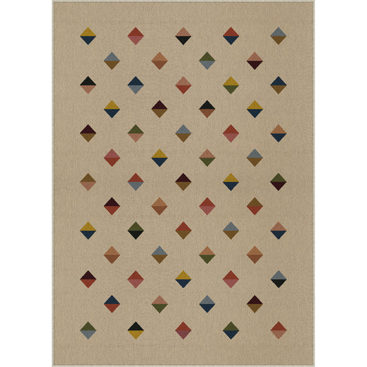 Prisma Diamond Colorful Re-Jute Washable Indoor Outdoor Rug