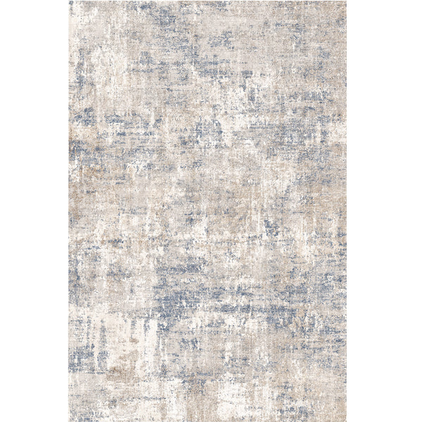 Reverie Modern Abstract Brown Washable Area Rug